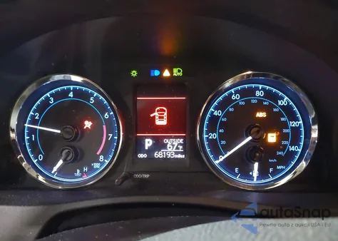 2017 Toyota Corolla Le from USA, damaged, VIN 2T1BURHE5HC907877